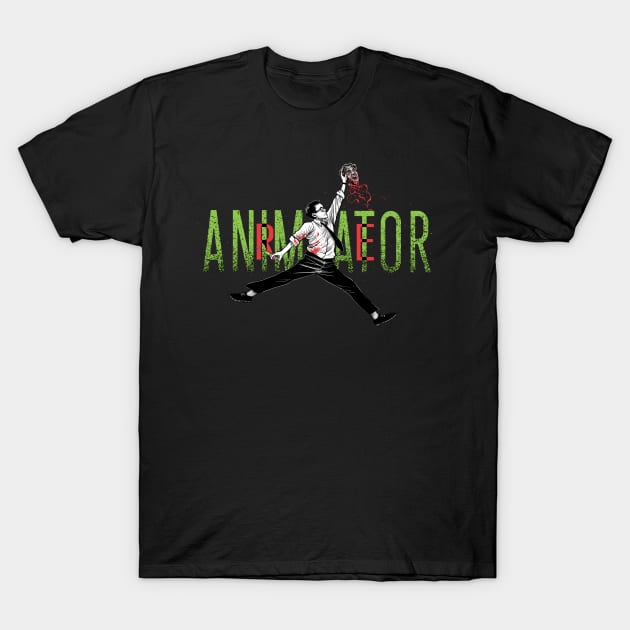 Re Animator Man T-Shirt by Parin